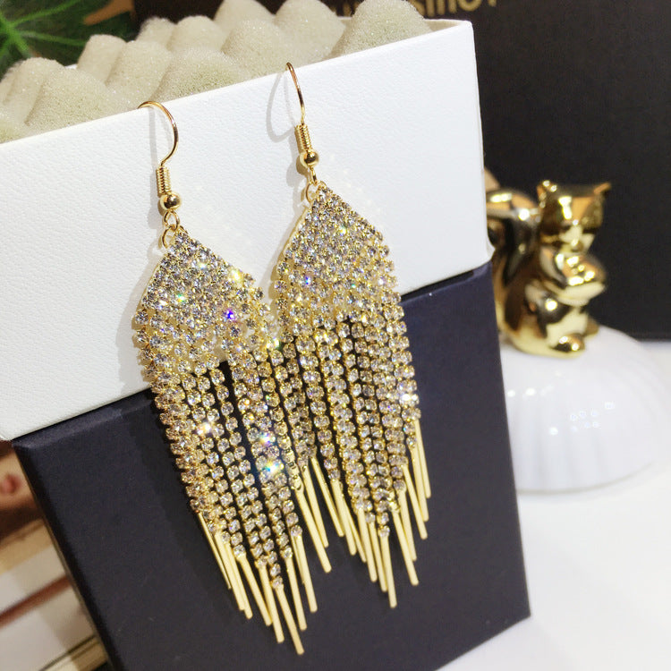 FS-ERS9NB47 - High-Quality Tassels Partywear Earrings