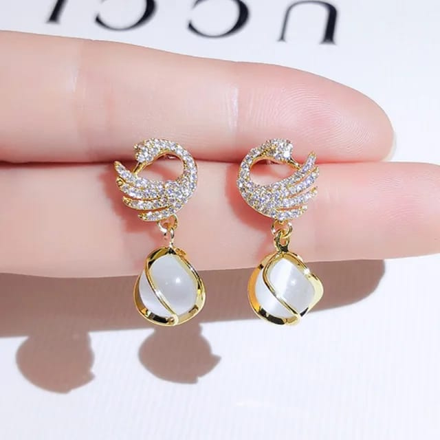 Korean Earrings Model 127,76,244,152 Nayaara Set of 3 + One Free