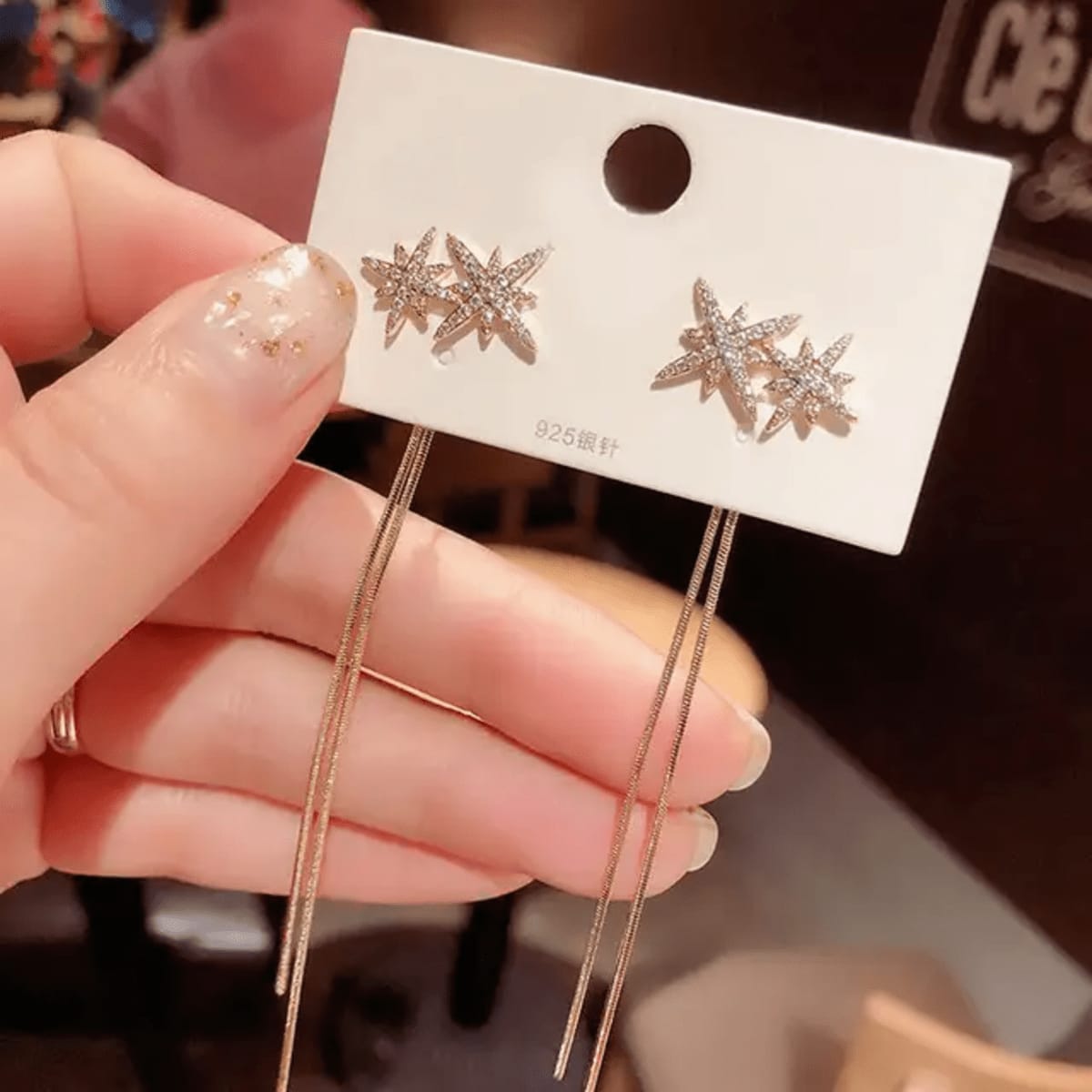 Korean Earrings Model 307,274,131,282 Nayaara Set of 3 + One Free