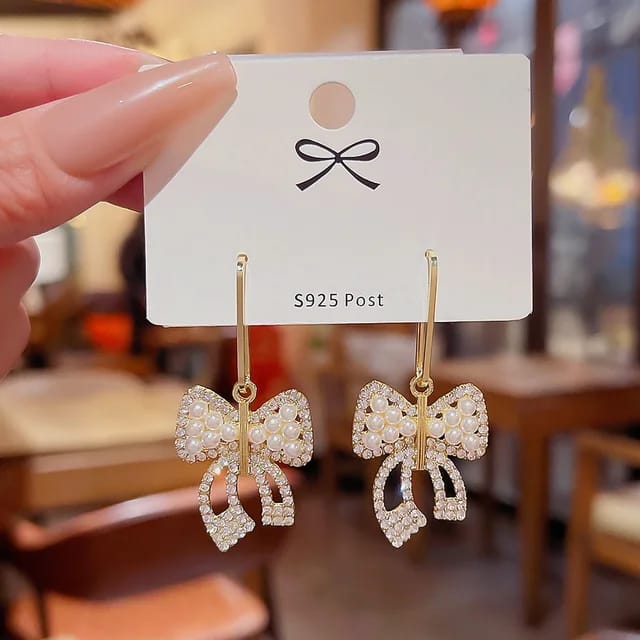 Korean Earrings Model 41,186,293,71 Nayaara Set of 3 + One Free