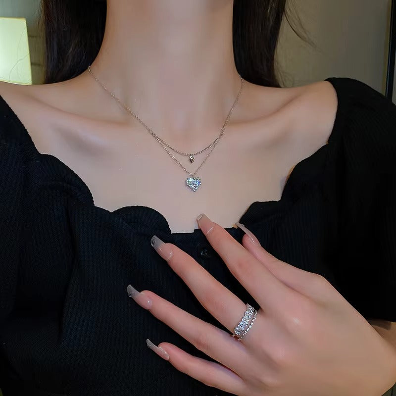 FS-NCKS4C36 - Beads Chain Bow Necklace
