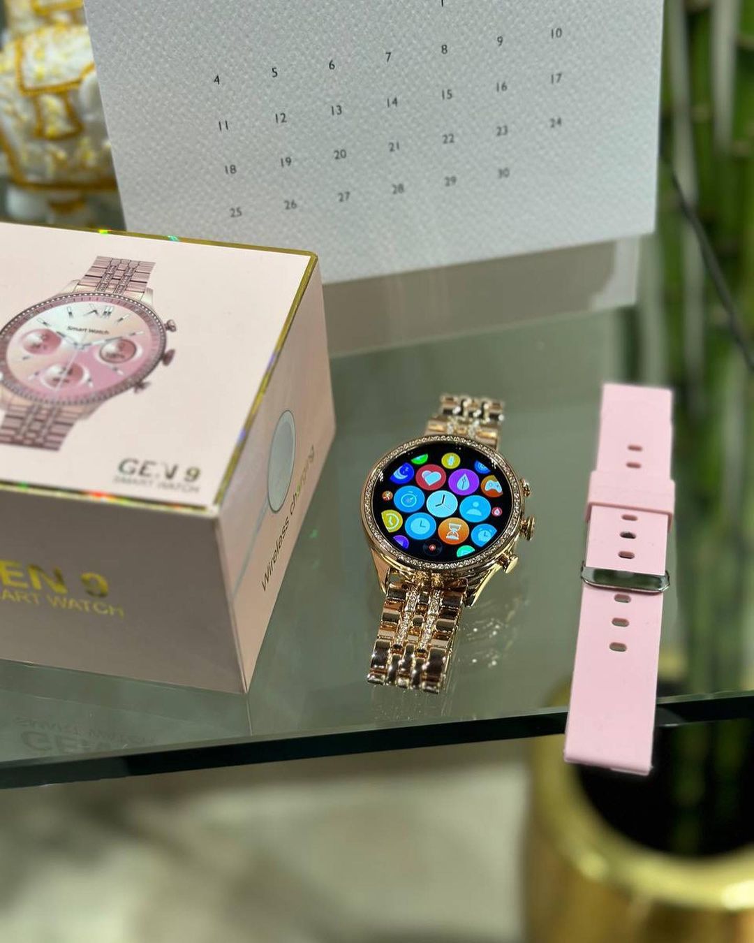 Premium Quality Luxurious Fassil Gen 9 Smartwatch with Calling and Amoled Display