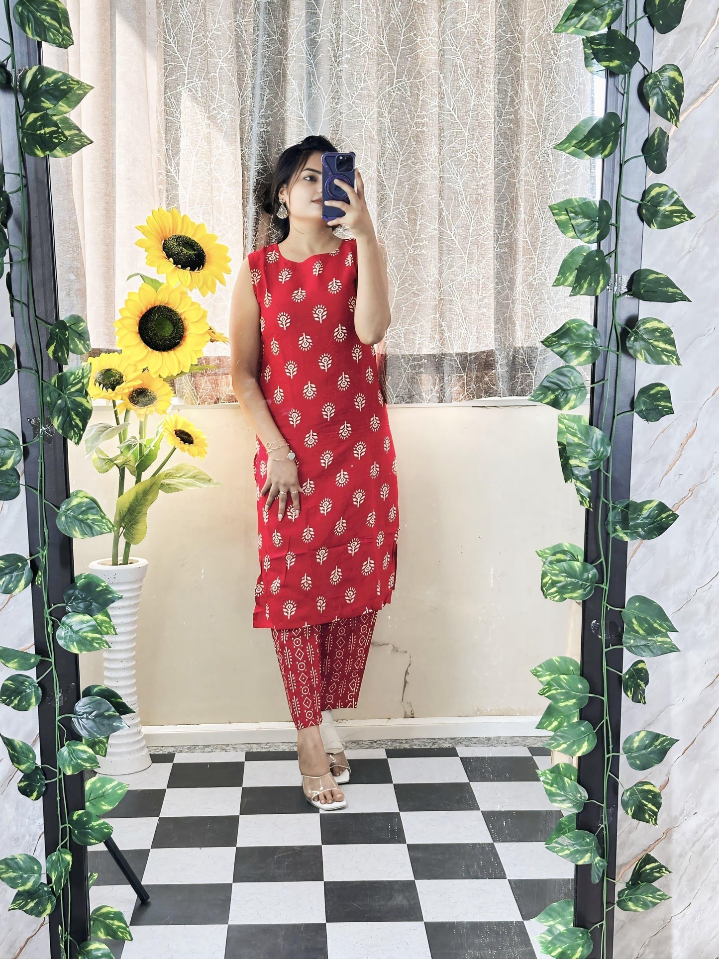 BEAUTIFUL Rayon Dress Set