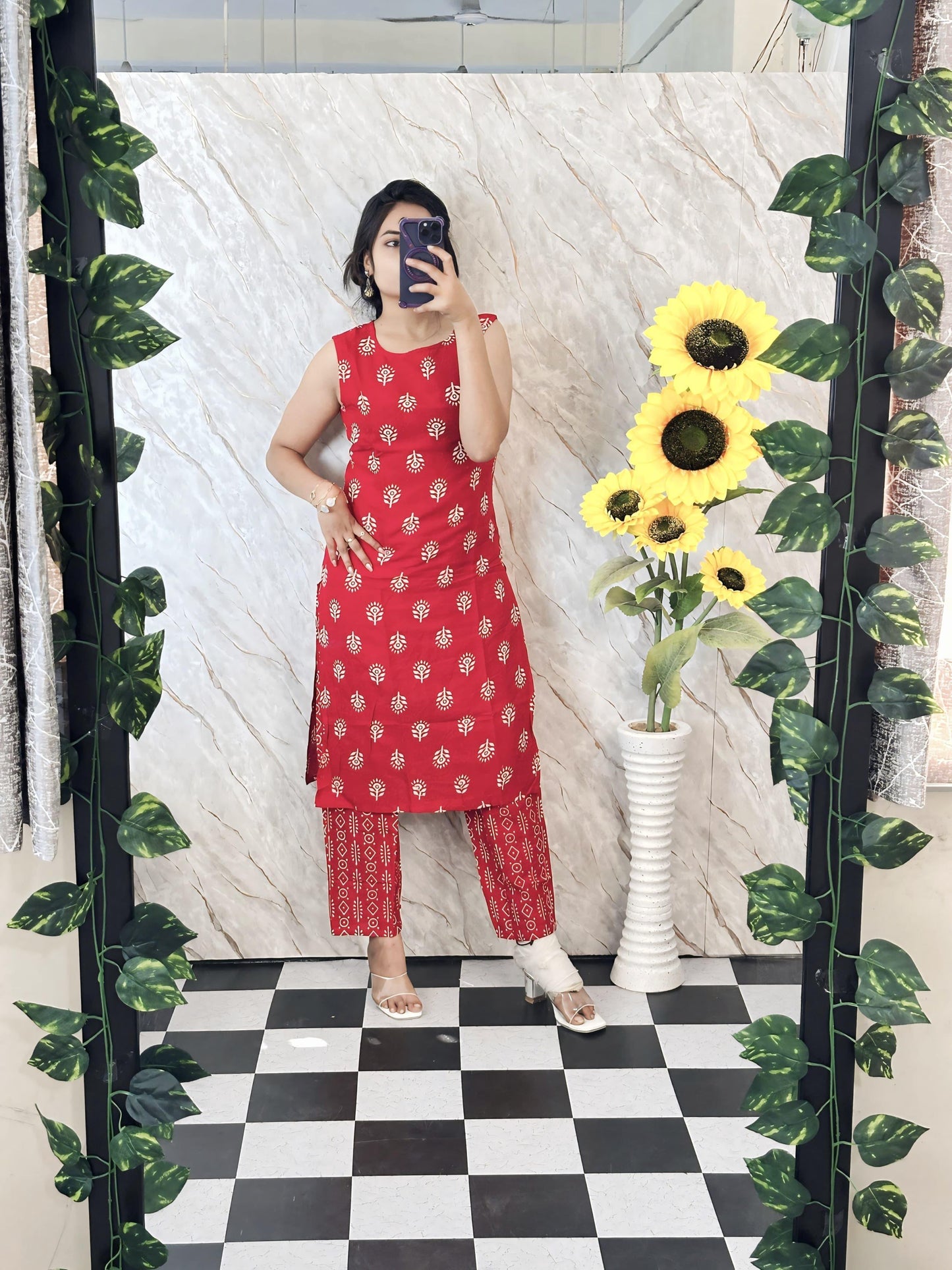 BEAUTIFUL Rayon Dress Set