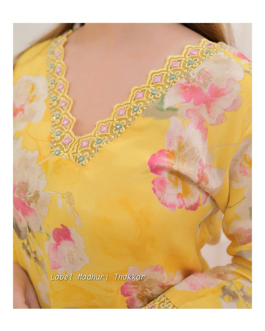 Floral Harmony Kurta Set
