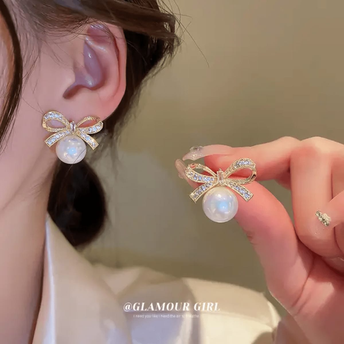 Korean Earrings Model 128,192,101,80 Nayaara Set of 3 + One Free