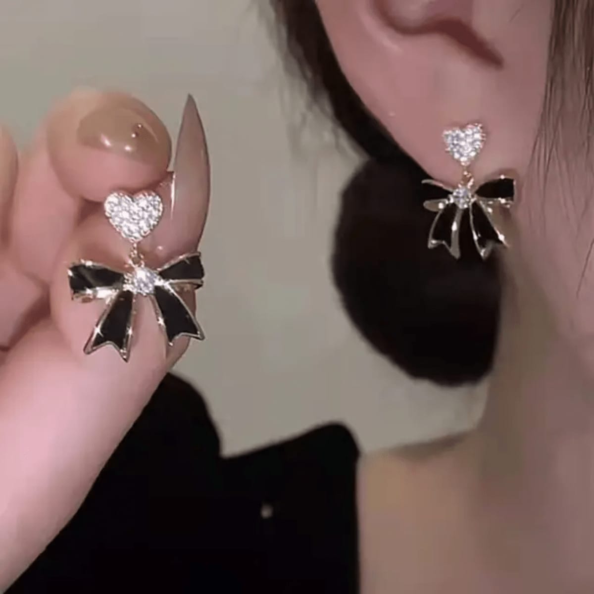 Korean Earrings Model 128,192,101,80 Nayaara Set of 3 + One Free