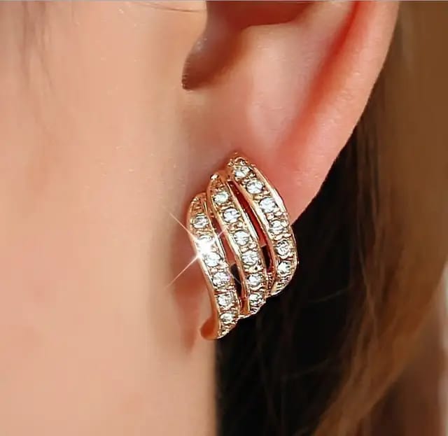 Korean Earrings Model 83,109,104,50 Nayaara Set of 3 + One Free