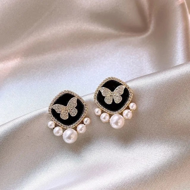 Korean Earrings Model 317,338,121,400 Nayaara Set of 3 + One Free