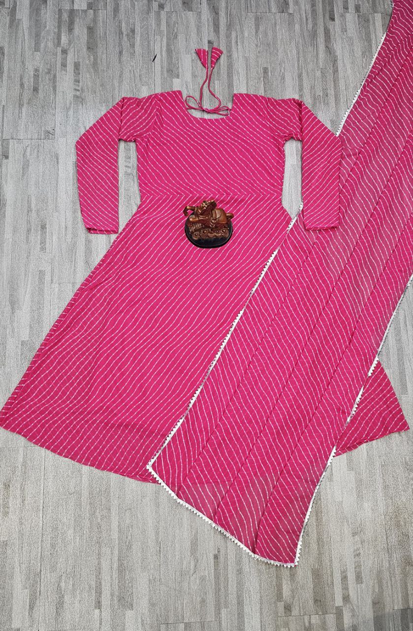 Floral Maxi Collection with Printed Dupatta