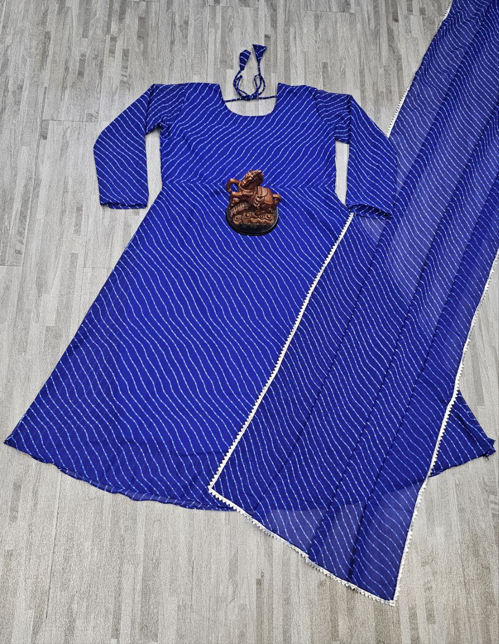 Floral Maxi Collection with Printed Dupatta