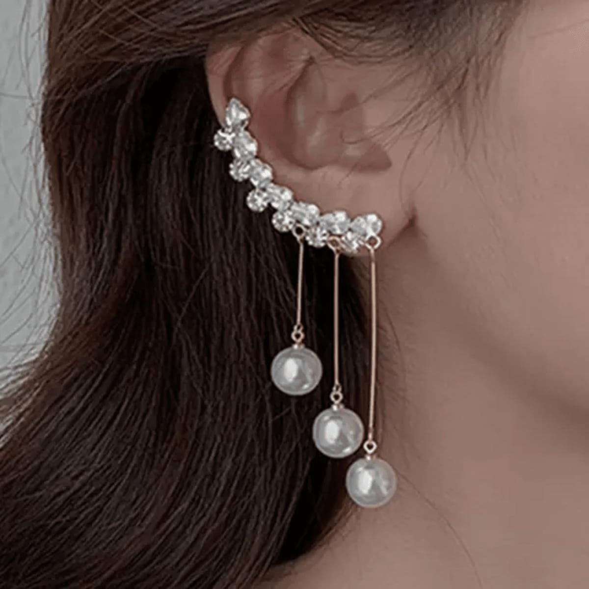 Korean Earrings Model 127,76,244,152 Nayaara Set of 3 + One Free