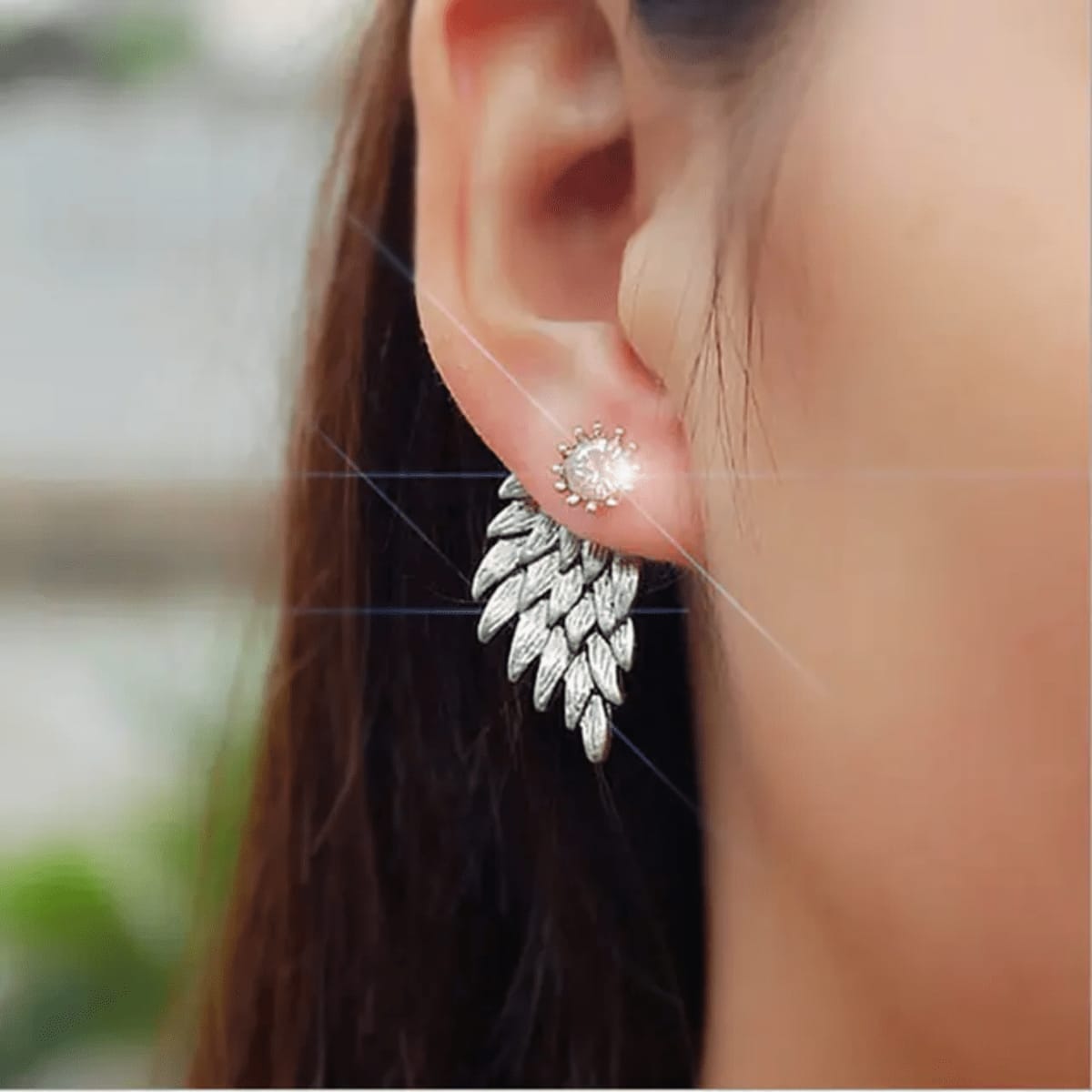 Korean Earrings Model 129,99,25,165 Nayaara Set of 3 + One Free