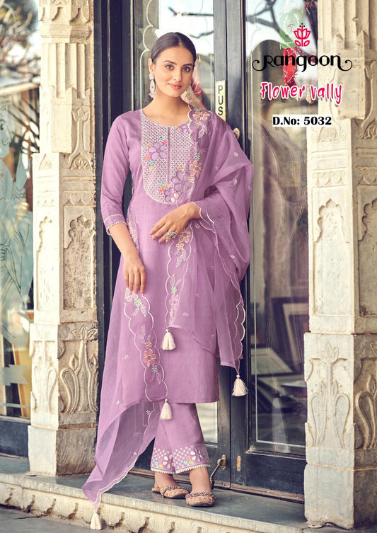 Floral Harmony Kurta Set