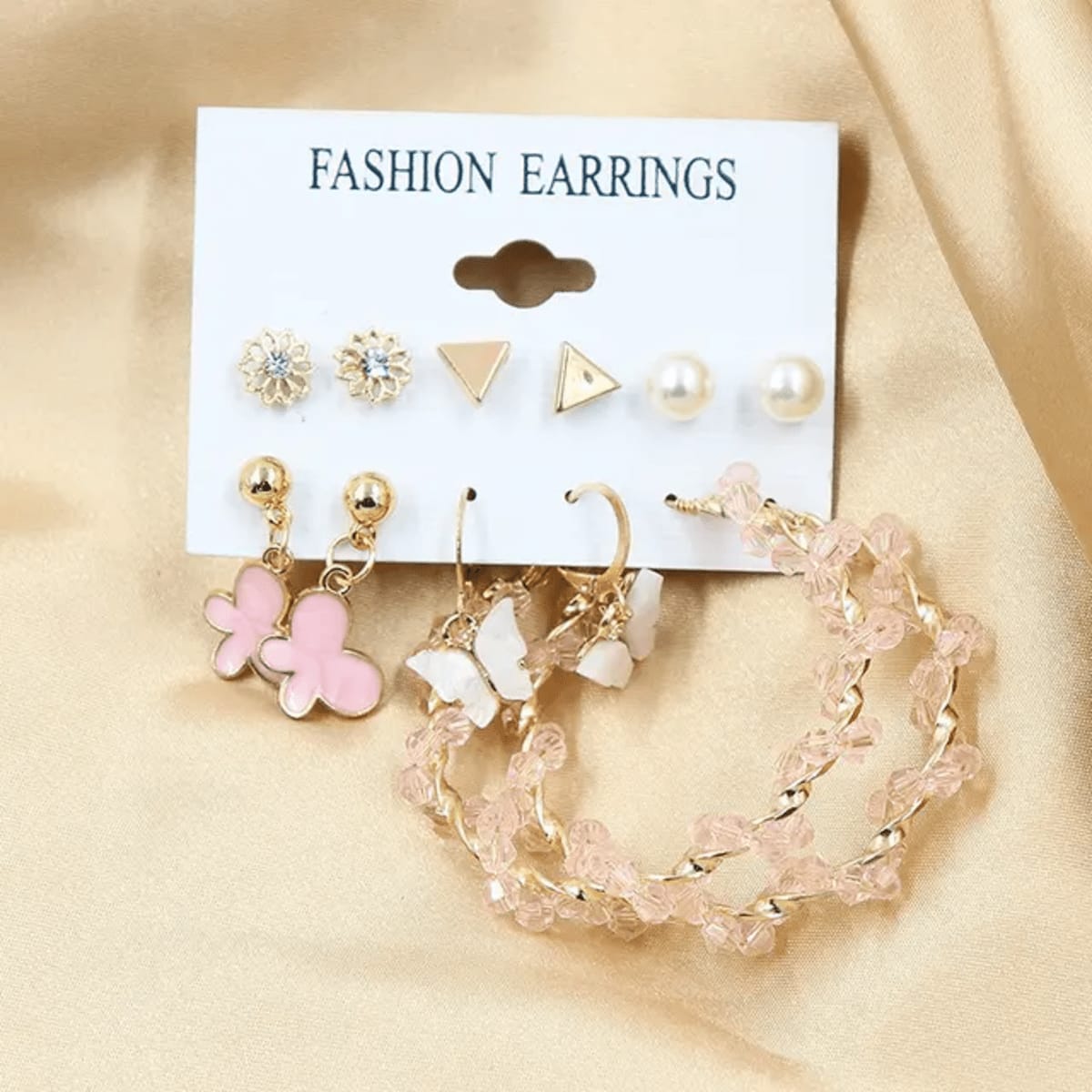 Model 70 Set of 12 Korean earring