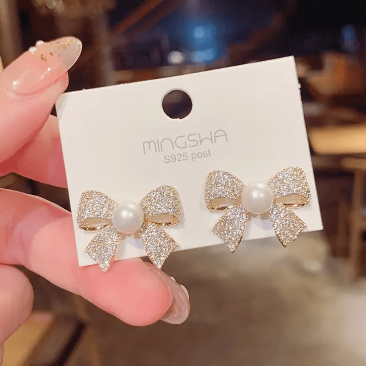 Korean Earrings Model 109,108,326,292 Nayaara Set of 3 + One Free