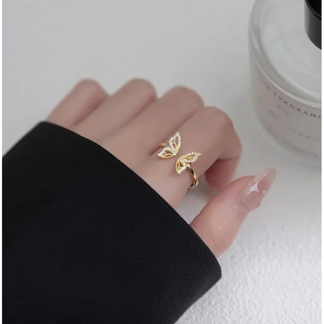 Model 333 Korean Open Butterfly Ring