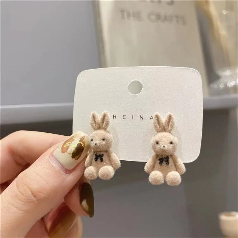 FS-ERS9N32 - Teddy Bear Studs (Metal Base)