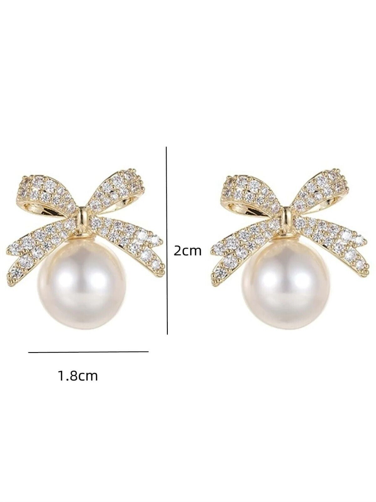 FS-ERS9N58 - Pearl Bow Studs