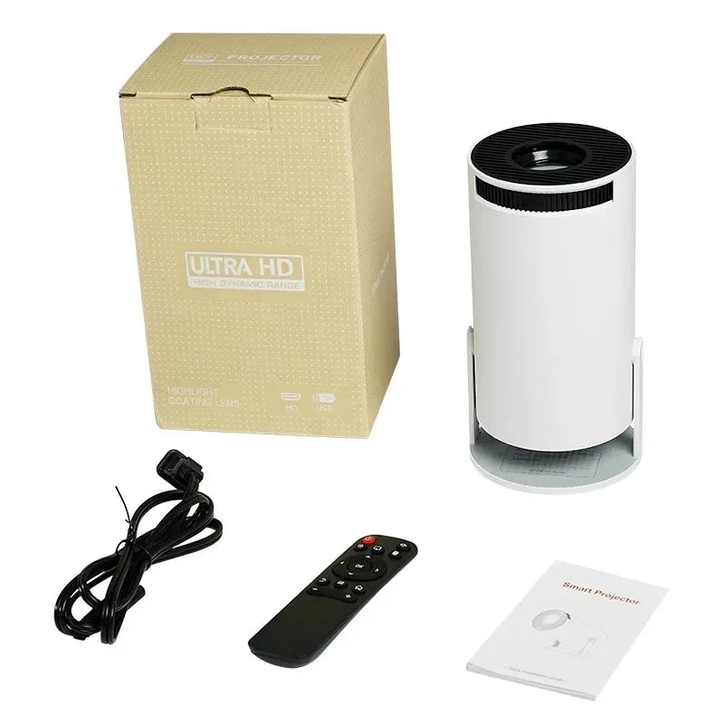 Portable Mini Projector - 180° Projection Angle, Automatic Focus, Home Video Use