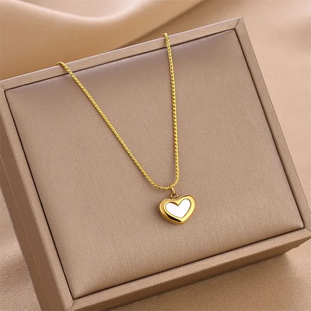 Model 311 Stainless Steel Heart Necklace