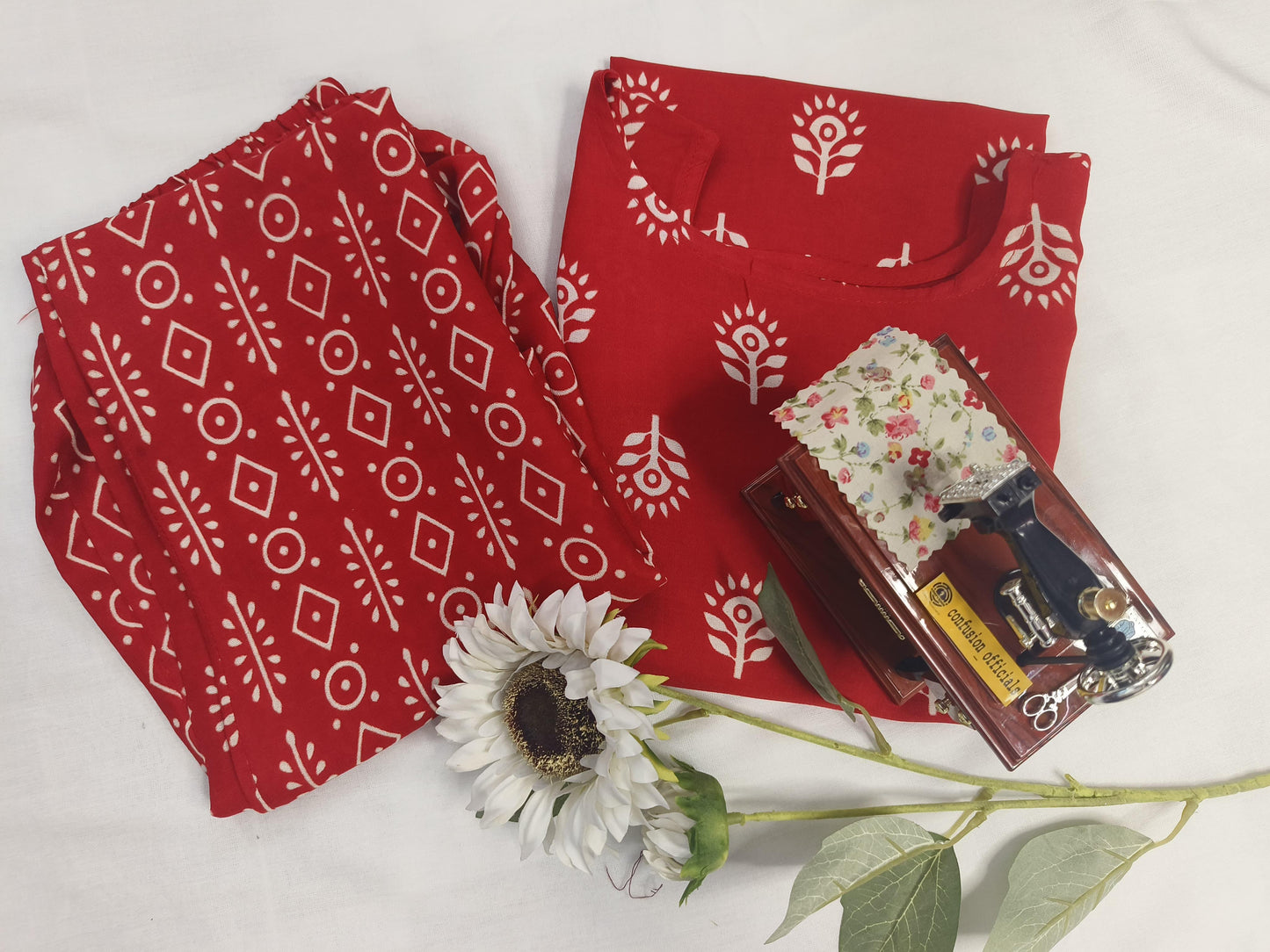 BEAUTIFUL Rayon Dress Set