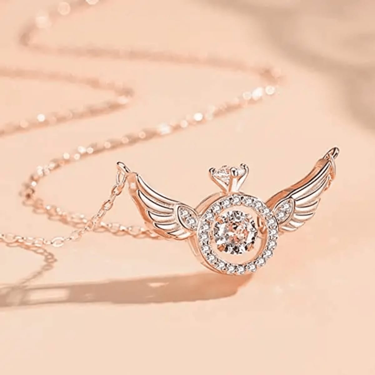 Model 168 Feather Crown Shape Korean necklace