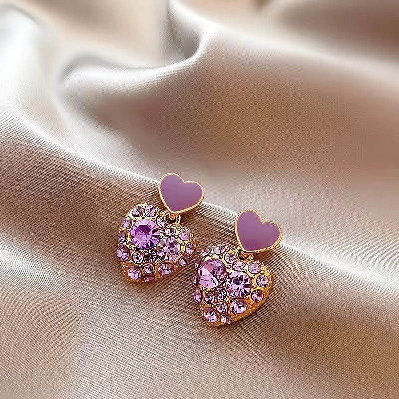 FS-ERS9NB40 - Lavender Love Drop Earrings