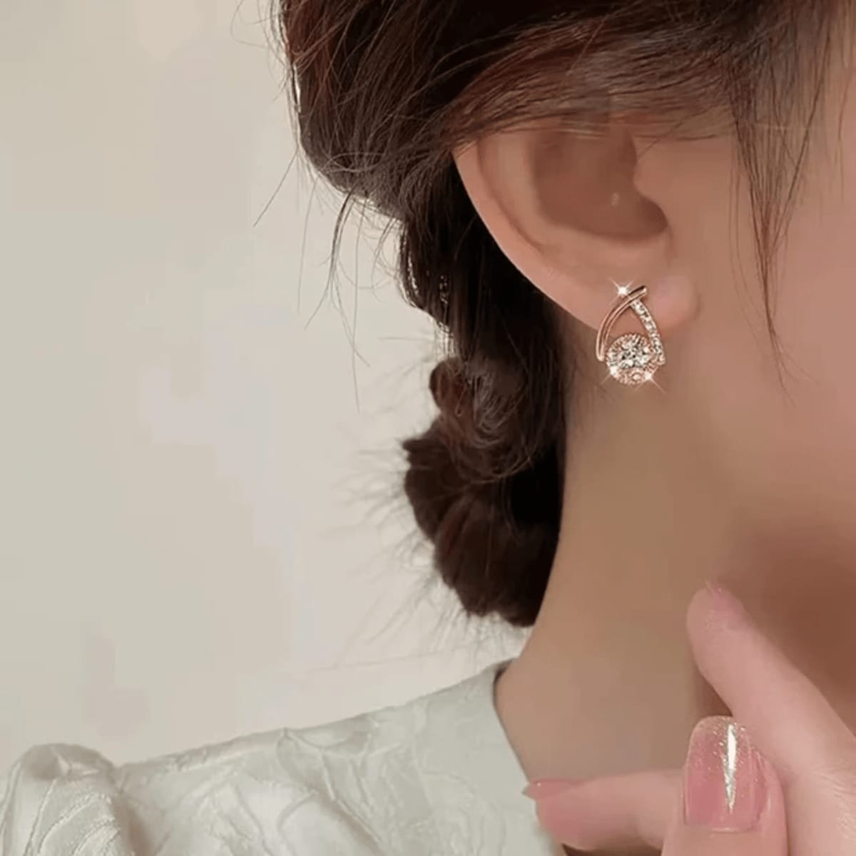 Korean Earrings Model 41,186,293,71 Nayaara Set of 3 + One Free