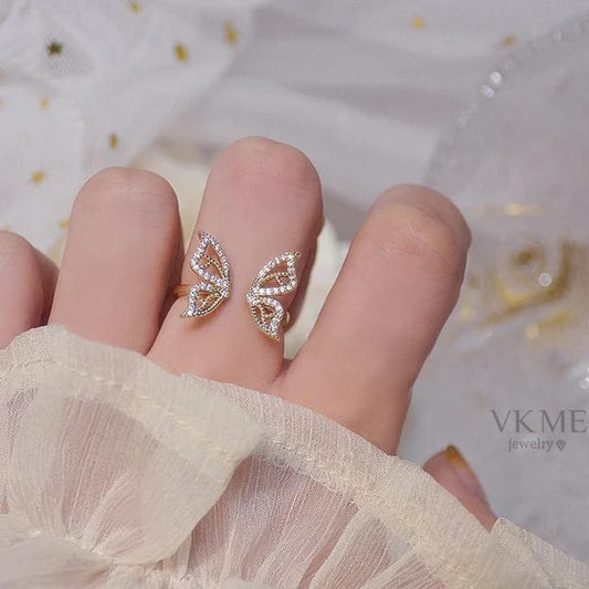 Model 333 Korean Open Butterfly Ring