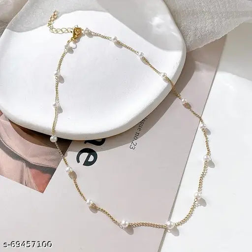 Simple Pearl Necklace | Everyday Pearl Jewelry
