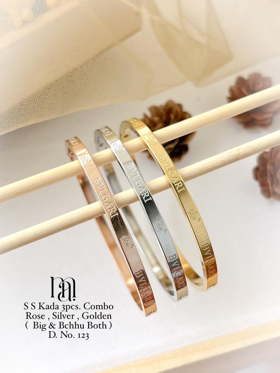 Fashion Kada Combo Set of 3