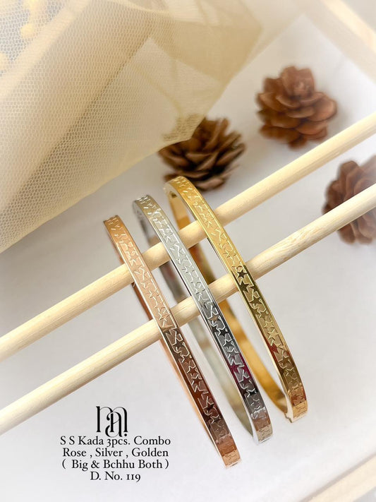 Fashion Kada Combo Set of 3