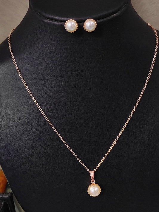 Premium pearl pendant set